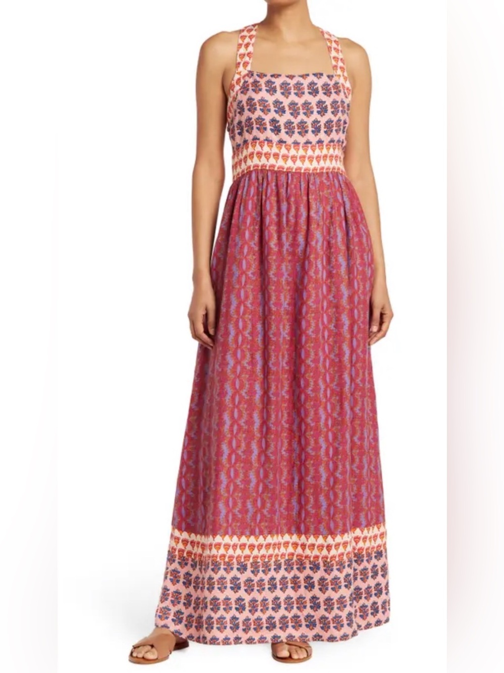 Faherty Gracie dress in Bali bloom size L